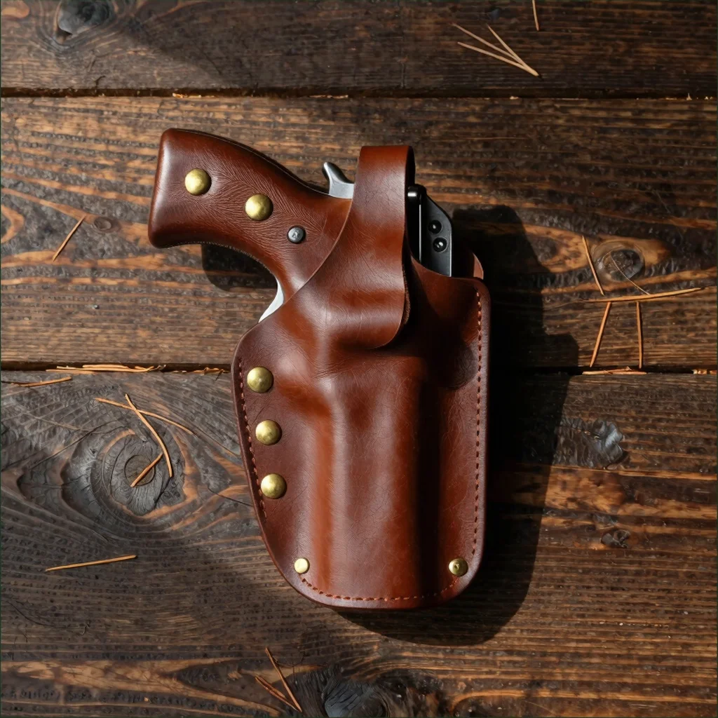 Funda de Vaqueta para Revólver Sierra