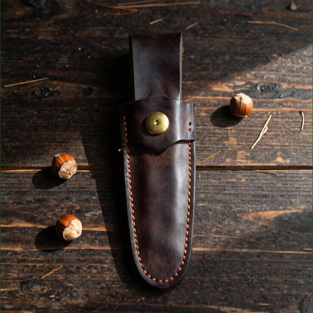Funda Cinchada para Cuchillo de Caza