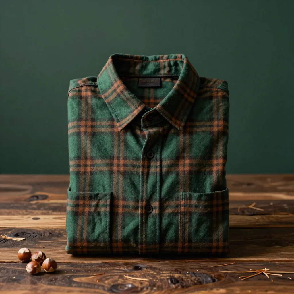 Camisa de Franela Pesada Ranchando